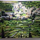 الفنان تقي سباتين ينظم معرض الارض المقدسة في البيرة