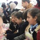 نابلس: مدرسة الشيخ محمد تفاحة للبنات تفتتح البازار البيئي المدرسي بمركز حمدي منكو