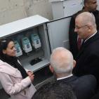 افتتاح خط مياه يخدم 200 ألف مواطن في الخليل