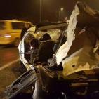 صور: اصابات في حادث سير قرب رام الله