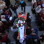 تششيع جثمان الشهيد نشأت جمال عصفور في بلدة سنجل قرب رام الله