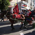 بابا نويل اليوم في مدينة رام الله