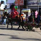 بابا نويل اليوم في مدينة رام الله