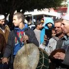 بالصور: مسيرة شعبية كشفية احتفالاً بالمولد النبوي الشريف في نابلس