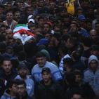 تشييع جثمان الشهيد 