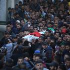 تشييع جثمان الشهيد 