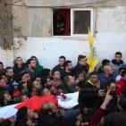 تشييع جثمان الشهيد 