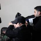 لحظة وصول جثمان الشهيدة أشرقت قطناني إلى مستشفى رفيديا الحكومي بنابلس