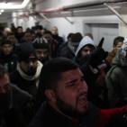 لحظة وصول جثمان الشهيدة أشرقت قطناني إلى مستشفى رفيديا الحكومي بنابلس