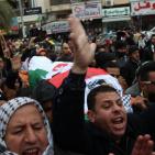 بالصور: الآلاف يُشيعون جثمان الشهيدة أشرقت قطناني من مخيم عسكر في نابلس