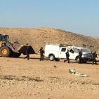 هدم مسجد قرية رخمة غير المعترف بها في النقب