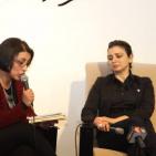 الكاتبة الروائية ابتسام عازم، توقع  روايتها 