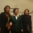 تكريم  المناضله  عايشه عودة عن كتابها  احلام  الحريه  في متحف درويش