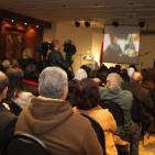 تكريم  المناضله  عايشه عودة عن كتابها  احلام  الحريه  في متحف درويش