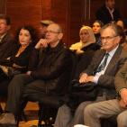 تكريم  المناضله  عايشه عودة عن كتابها  احلام  الحريه  في متحف درويش