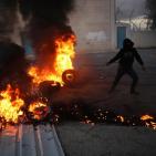 مواجهات قرب مخيم الجلزون