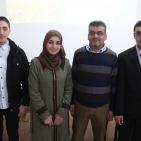 طلبة من الجامعة العربية الامريكية يخترعون جهاز 