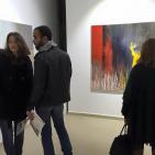 ستة فنانيين  يعرضون رسوماتهم في غاليري زاوية في البيره