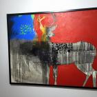 ستة فنانيين  يعرضون رسوماتهم في غاليري زاوية في البيره