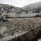 صور - الاحتلال يهدم بناية قيد الانشاء في القدس