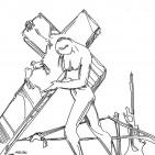 توفيق عبد العال فنان تشكيلي فلسطيني