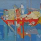 توفيق عبد العال فنان تشكيلي فلسطيني