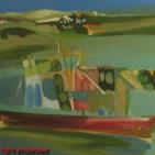 توفيق عبد العال فنان تشكيلي فلسطيني