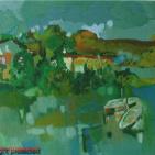 توفيق عبد العال فنان تشكيلي فلسطيني