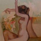 توفيق عبد العال فنان تشكيلي فلسطيني