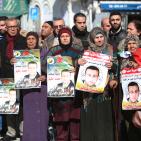 وقفة تضامنية مع الاسير الصحفي محمد القيق في رام الله