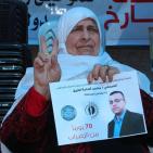 توحيد التضامن مع الأسير القيق في خيمة مشتركة بغزة