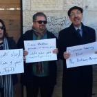 رام الله: إعتصام أمام مدرسة الفرندز احتجاجًا على سياسة الإدارة