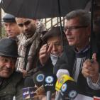 صور: وقفة تضامنية مع الاسير محمد القيق امام مقر الصليب الاحمر برام الله