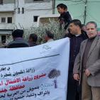 الاغاثة الزراعية تبدا بتوزيع الاشتال في جنين