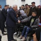 بحضور الرئيس مؤسسة التعاون والتنسيق التركي (تيكا) تسلم 50 فلسطينيا من ذوي الاحتياجات الخاصة كراسي كهربائية