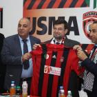 بعثة الأولمبي تزور اتحاد العاصمة وتحظى بحفاوة بالغة من روؤساء البلديات الجزائرية