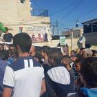 بالصور.. وقفة تضامنية مع أربعة أسرى في صور باهر