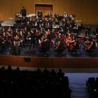 جولة عروض  للأوركسترا الوطنية الفلسطينية وأوركسترا المعهد الوطني للموسيقى في جامعة بيرزيت