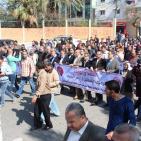 بالصور.. الشعبية بغزة تُقيم جنازة رمزية للشهيد نايف وتدعو للرد