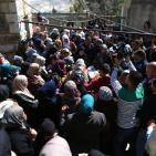 تشييع جثمان الشهيد إياد سجدية في مخيم قلنديا