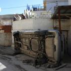 الدمار الذي خلفه الاحتلال عقب اقتحام مخيم قلنديا