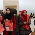 جبهة العمل الطلابي في النجاح تنظم وقفة حداد على روح الشهيد عمر نايف