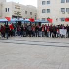 جبهة العمل الطلابي في النجاح تنظم وقفة حداد على روح الشهيد عمر نايف