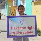 اعتصام نسائي في بيت حانون شمال غزة للمطالبة باعمار المنازل المُدمرة