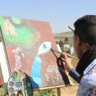 الفتى سلطان يصالح ذاته والمجتمع في رسوماته