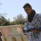 الفتى سلطان يصالح ذاته والمجتمع في رسوماته