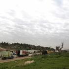 شركات الألبان تحتج امام سجن عوفر بسبب منع الاحتلال توريد منتجاتها للقدس