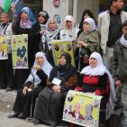 تضامن أهالي أسرى غزة مع قناة 