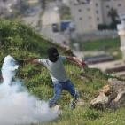 مواجهات قرب سجن عوفر غرب رام الله