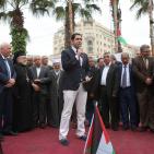 وقفة إحتجاجية وسط رام الله لإنهاء الانقسام